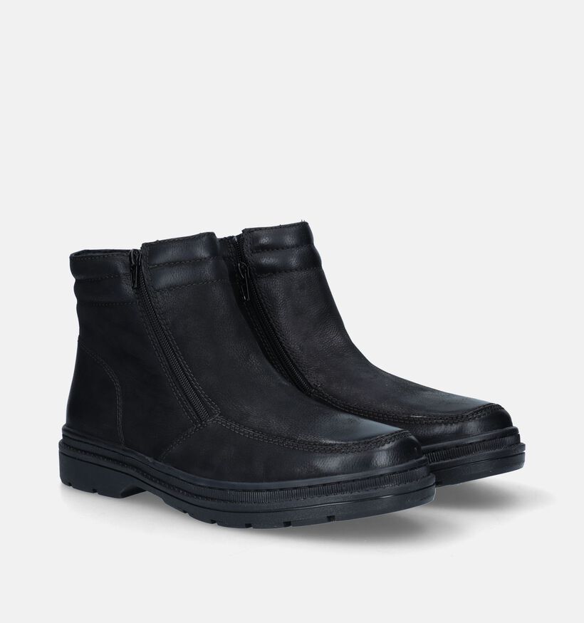 Craftsman Boots à fermeture éclair en Noir pour hommes (332154)