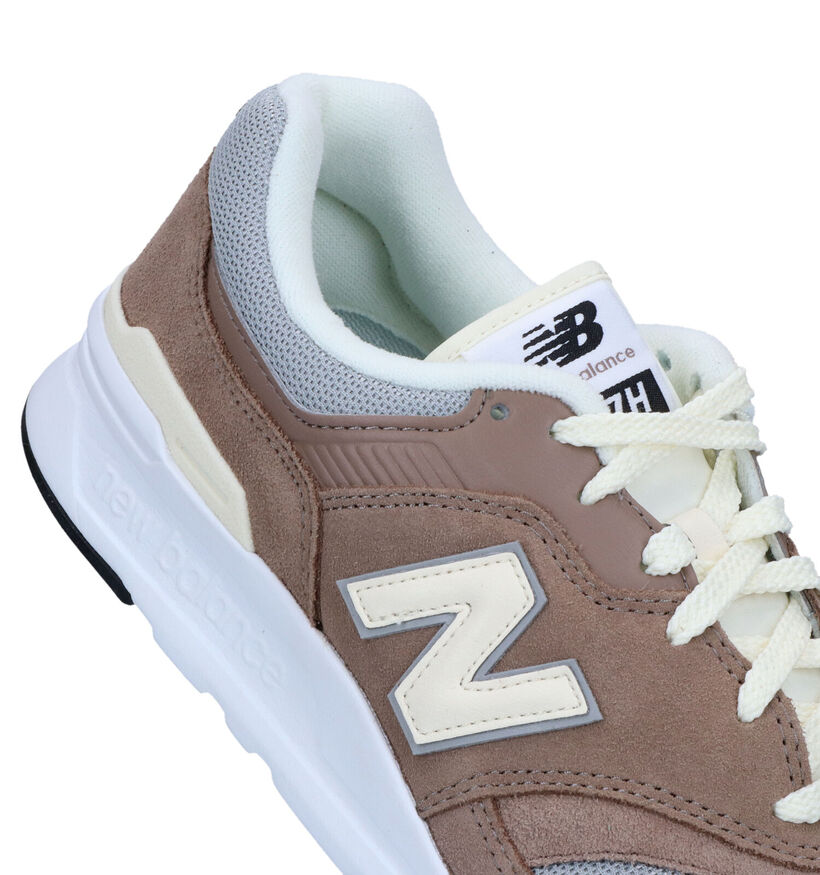 New Balance CM 997 Bruine Sneakers voor heren (319198)