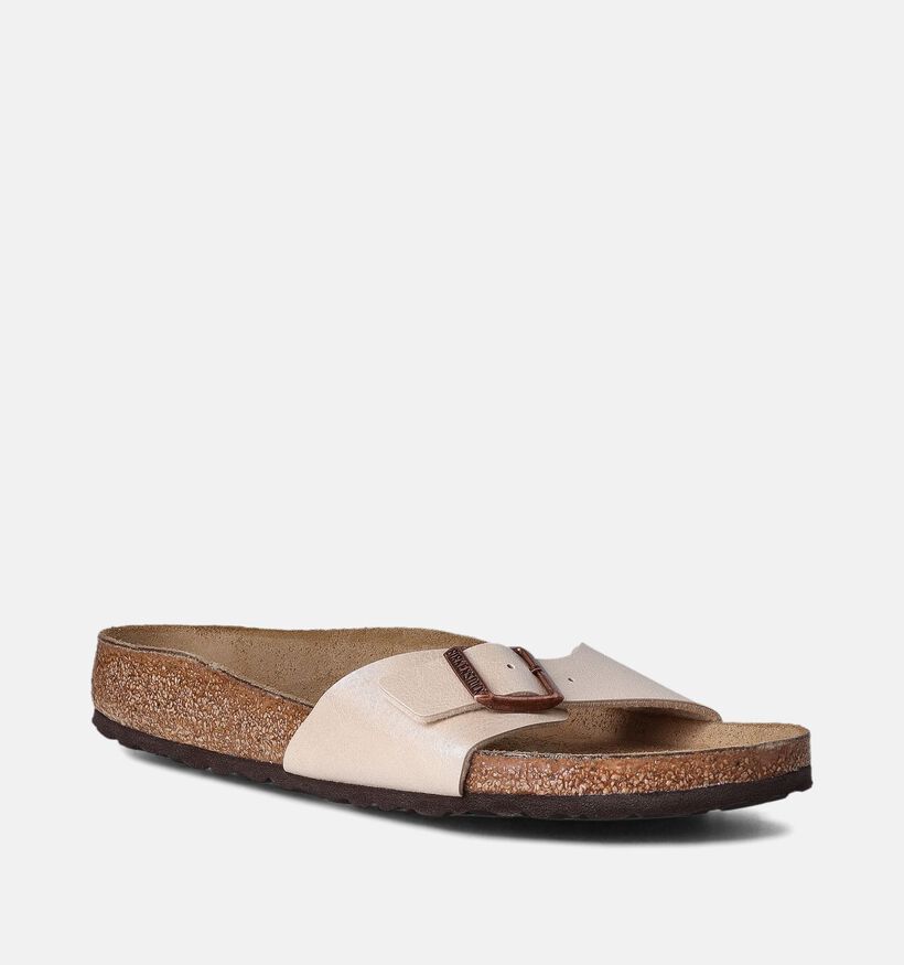 Birkenstock Madrid Nu-pieds en Écru pour femmes (350899)