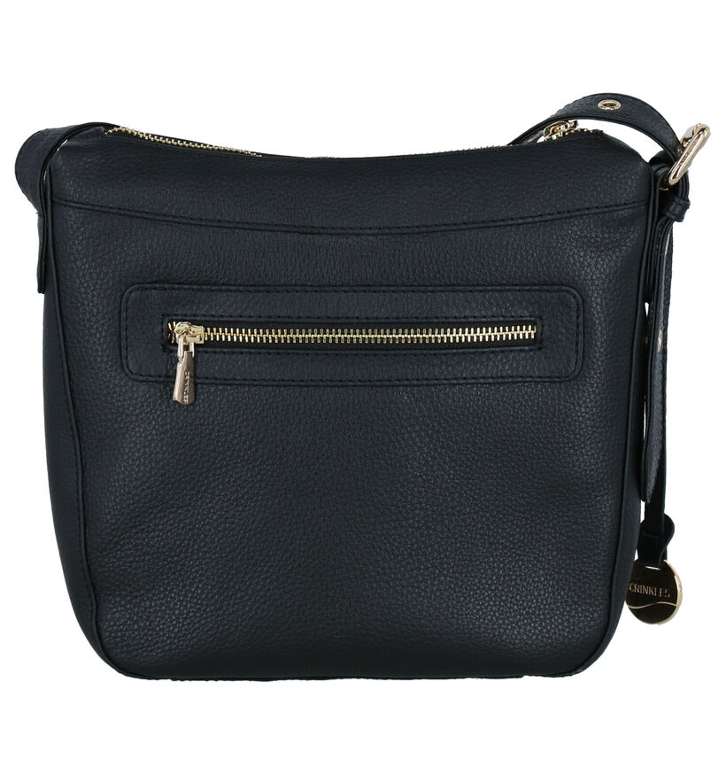 Crinkles Zwarte Crossbody Tas voor dames (324988)