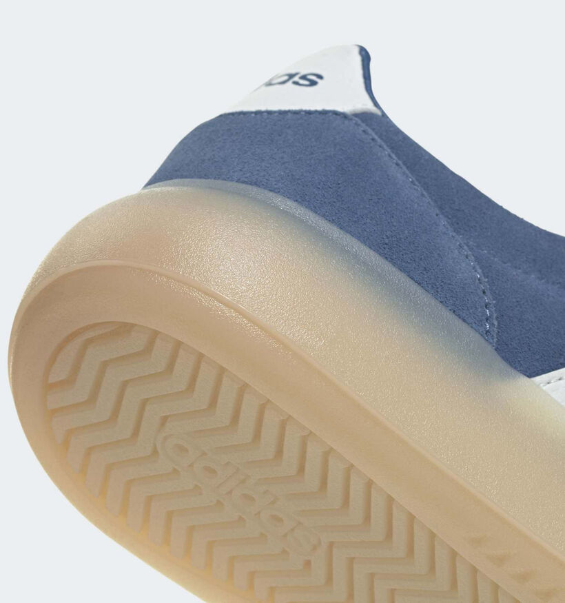 adidas Barreda Decode lux Baskets basses en Bleu pour hommes (372951) - pour semelles orthop&eacute;diques