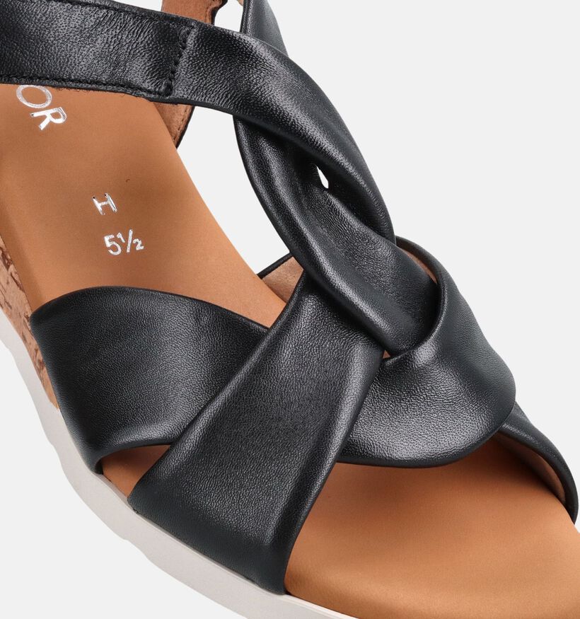 Gabor Sandales en Noir pour femmes (371177)