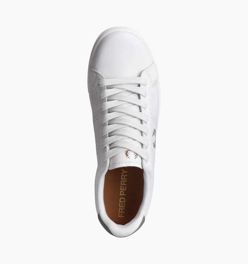 Fred Perry Chaussures à lacets en Blanc pour hommes (358612) - pour semelles orthopédiques