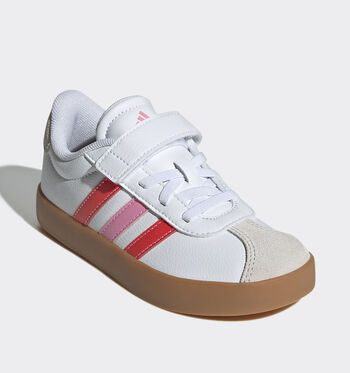 adidas Court Low Sneakers ftwr white/bright red/bliss pink/Aurora Plum / Zero Metalic / Pink Gum/aurora plum/ zero met./ pink gum