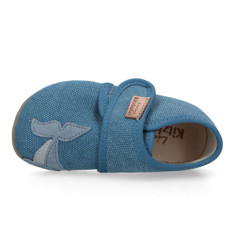 Living Kitzbühel Pantoufles pour bébé en Bleu clair pour garçons (309796)