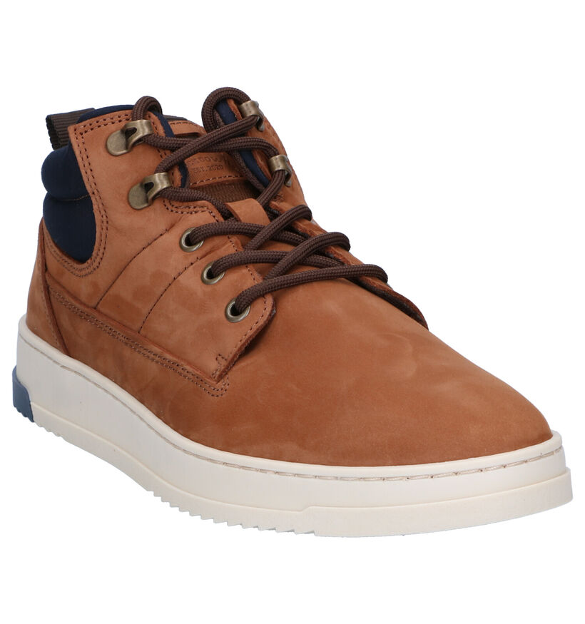 Bullboxer Grijze Hoge Schoenen voor heren (313084) - geschikt voor steunzolen