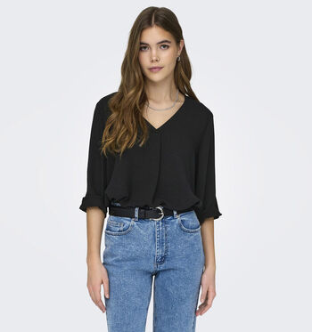 JDY Blouses Zwart/Bordeaux