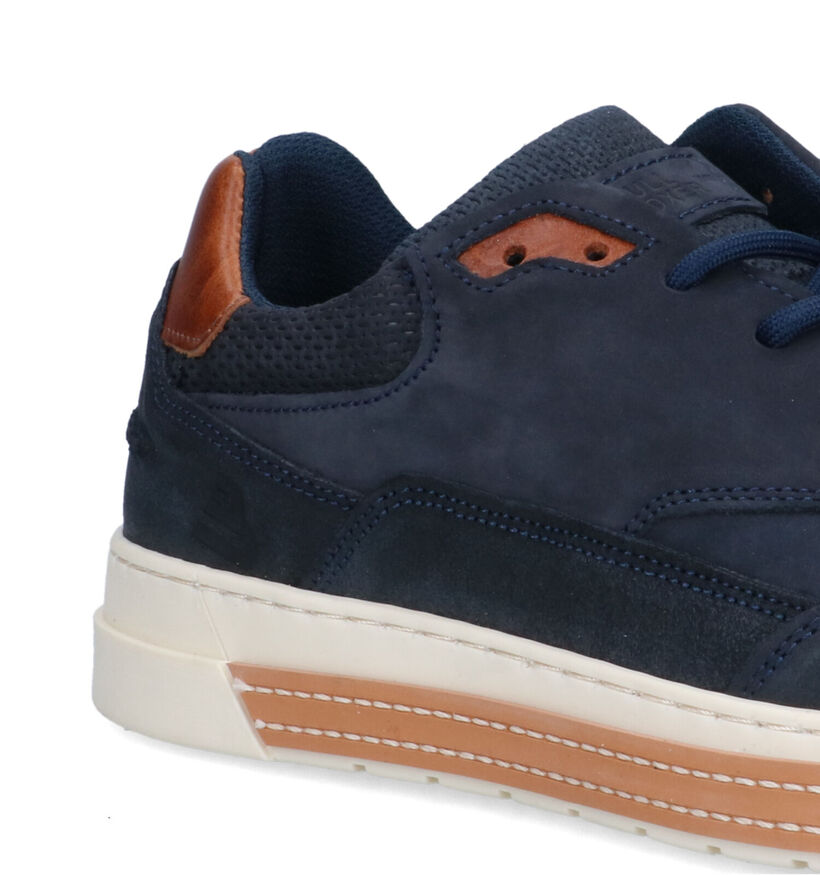 Bullboxer Chaussures à lacets en Bleu pour hommes (323412) - pour semelles orthopédiques