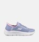 Skechers Go Walk Flex Grand Entry Lila Sneakers voor dames (375604)