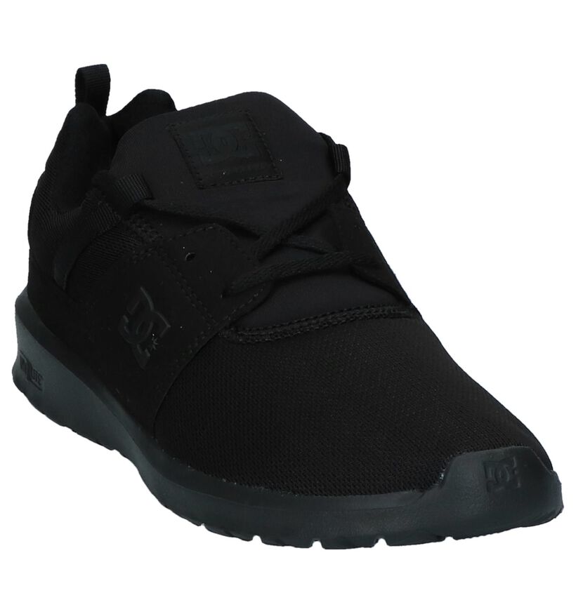 DC Shoes Baskets slip-on en Noir en textile (223625)