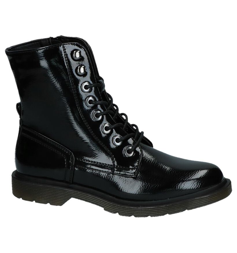 Youh! Bottillons en Noir en simili cuir (223843)