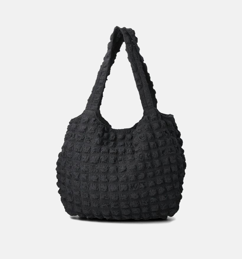 Pieces Finna Waffle Cabas en Noir pour femmes (351093)