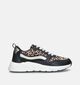 Posh by Poelman Baskets casual en Noir pour femmes (354047) - pour semelles orthopédiques