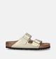 Birkenstock Arizona Birko Flor Nu-pieds en Or pour femmes (337975)