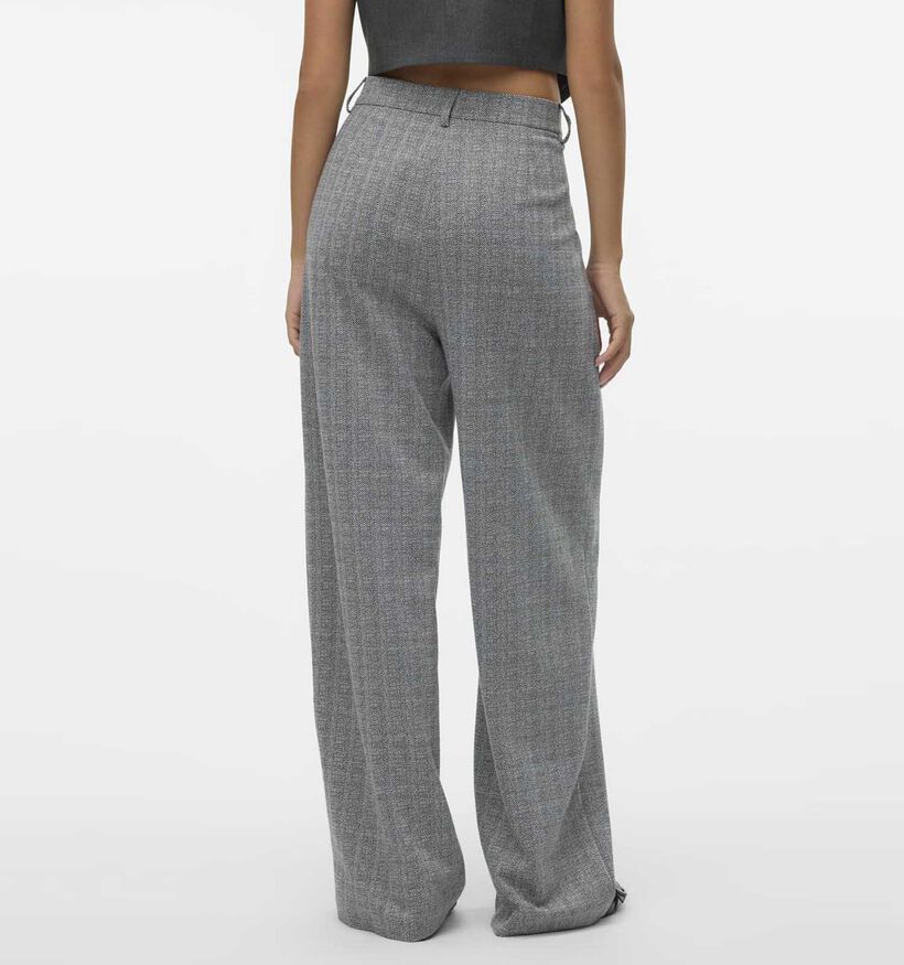 Vero Moda Silva Pantalon large en Gris L34 pour femmes (349083)