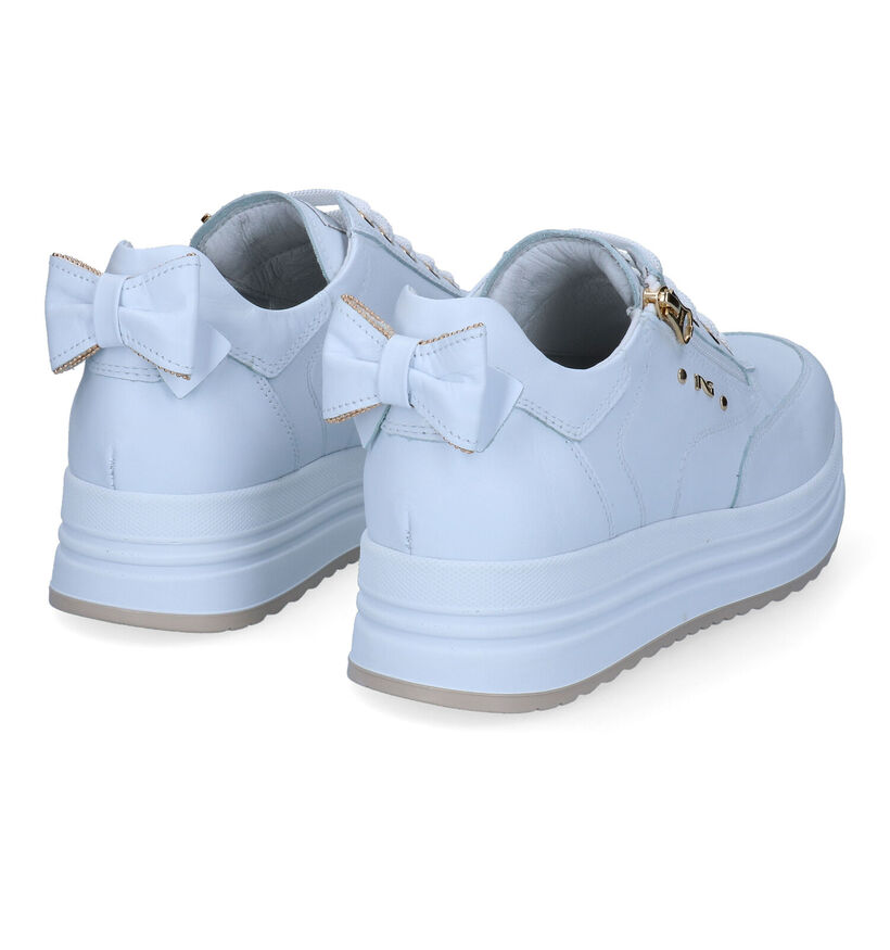 NeroGiardini Baskets casual en Blanc en cuir (307495)