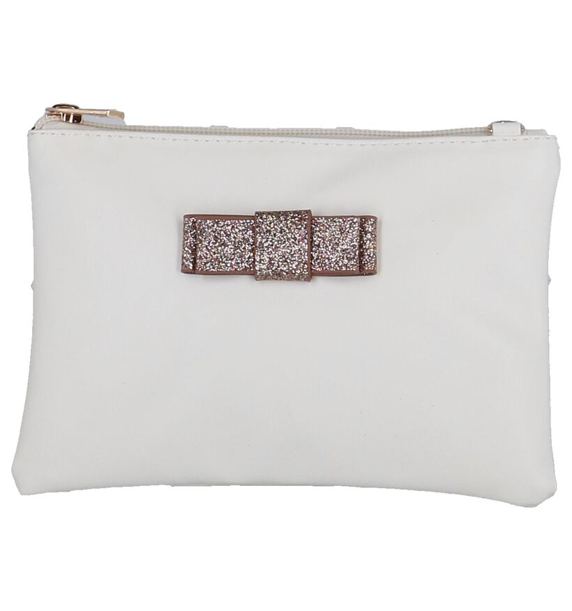 Zilveren Clutch Tasje Dolce C. in kunstleer (251726)