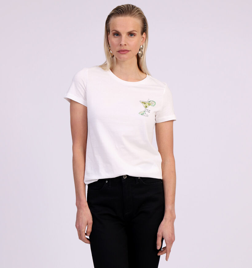Vero Moda T-shirt en Blanc (312026)