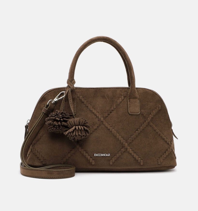 Emily & Noah Leanne Donkergroene Handtas voor dames (378871)