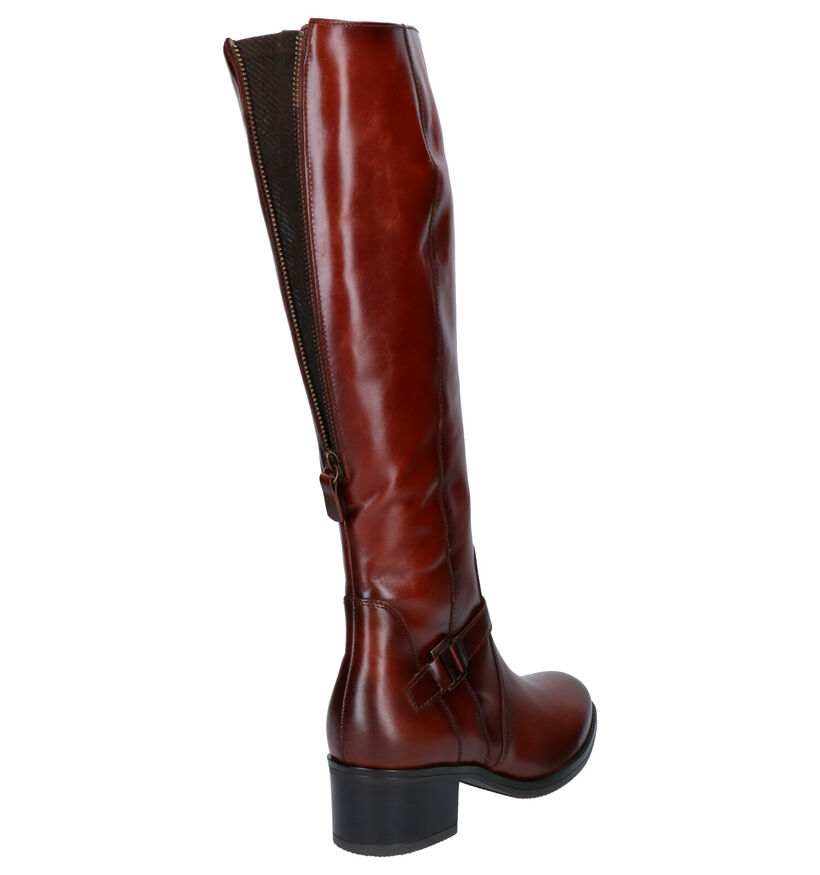 Gabor Best Fitting Cognac Laarzen in kunstleer (260150)