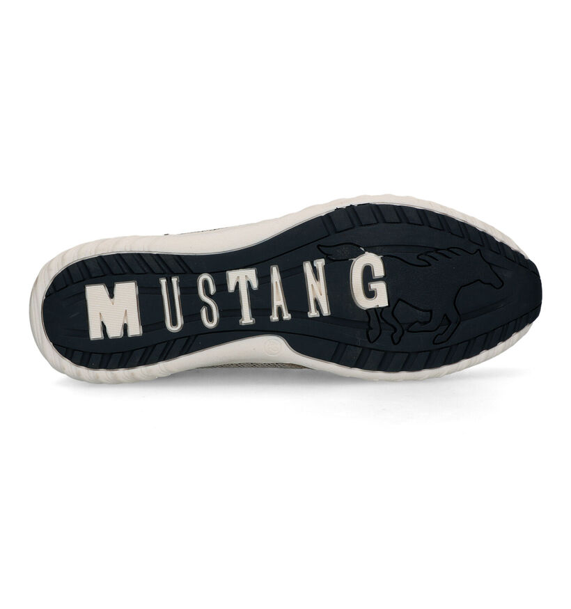 Mustang Slip-ons en Beige pour hommes (320138) - pour semelles orthopédiques