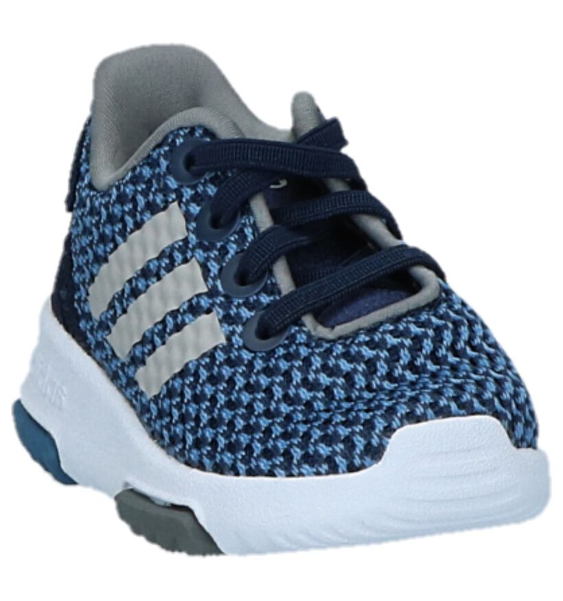 Blauwe Sneakers adidas Racer TR in stof (221818)