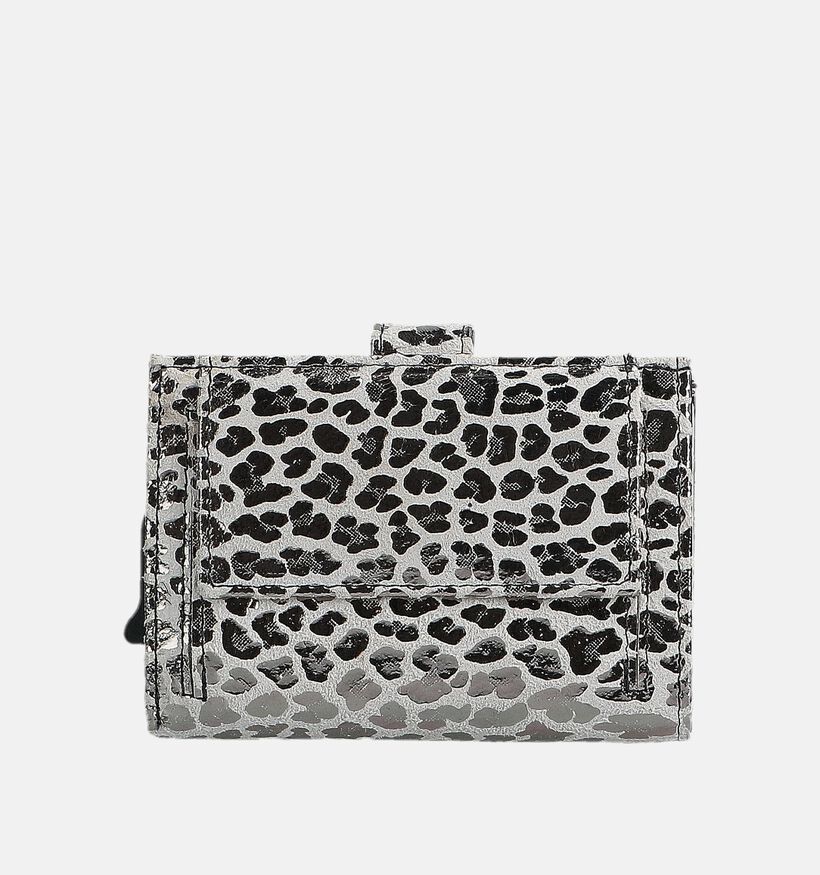 Charm London Leopard Porte-carte en Argent pour femmes (374373)