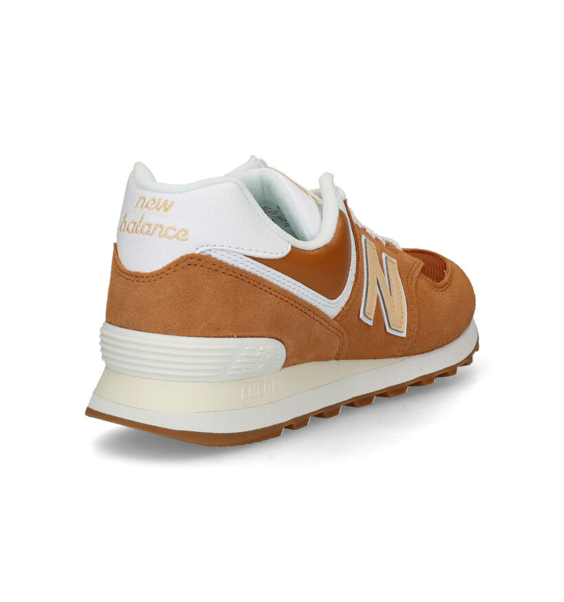 New Balance U 574 Cognac Sneakers voor heren (319209) - geschikt voor steunzolen