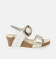 Mephisto Leandre Sandales compensées en Or pour femmes (354271)