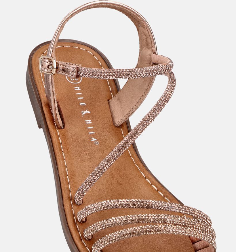 Milo & Mila Sandales en Rose pour filles (372422)