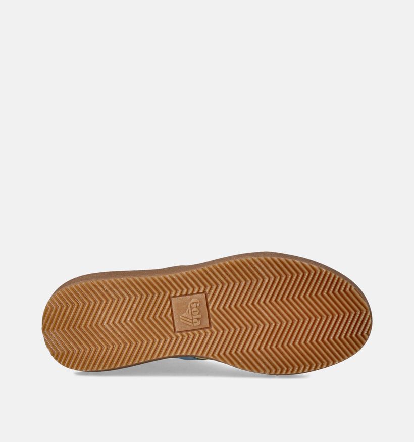 Gola Athena CLB573 Baskets en Jaune pour femmes (351165) - pour semelles orthopédiques
