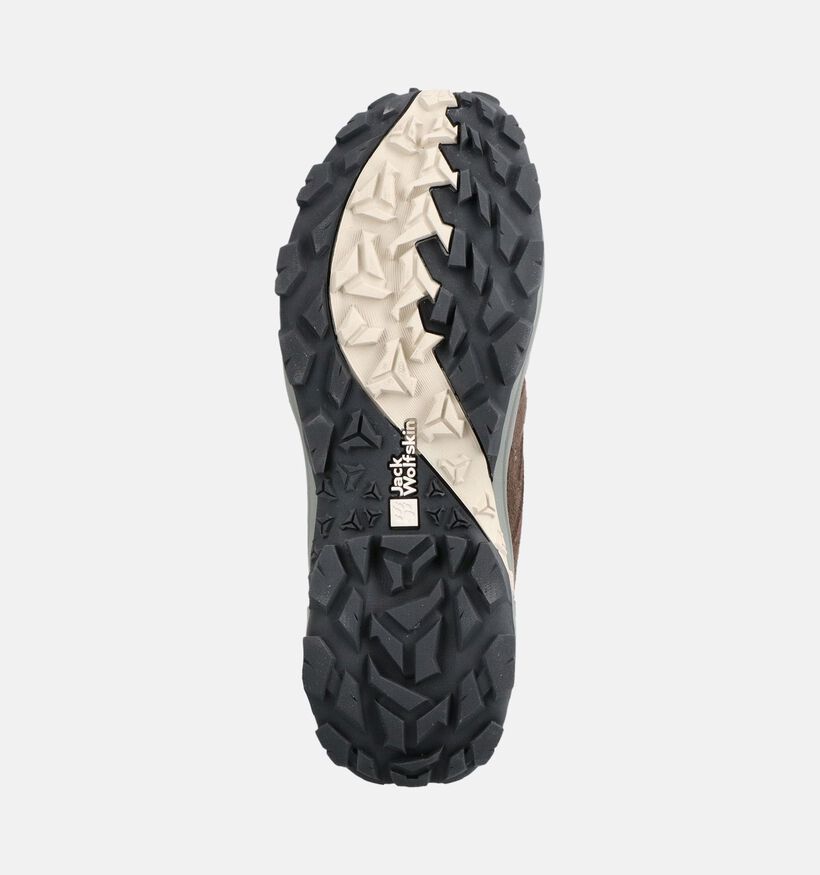 Jack Wolfskin Vojo Tour Texapore Mid Chaussures de randonn&eacute;e en Marron pour hommes (380231) - pour semelles orthop&eacute;diques