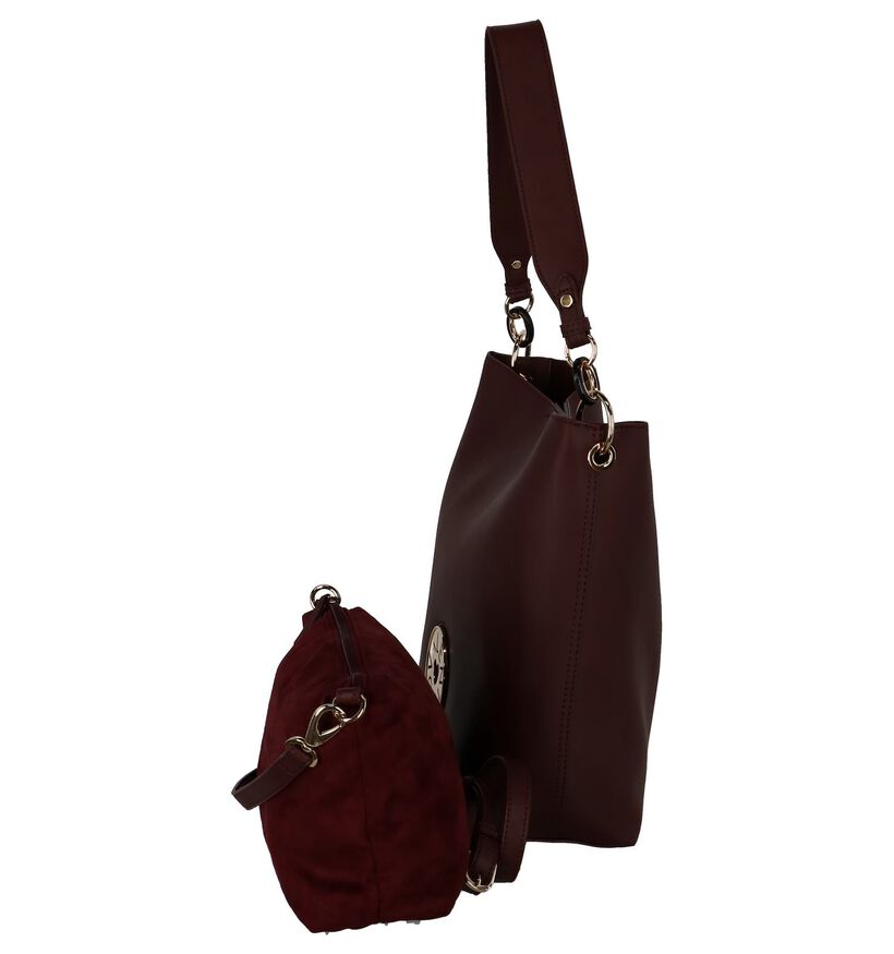 Valentino Handbags Olympia Bordeaux 2 in 1 Tas in kunstleer (232976)