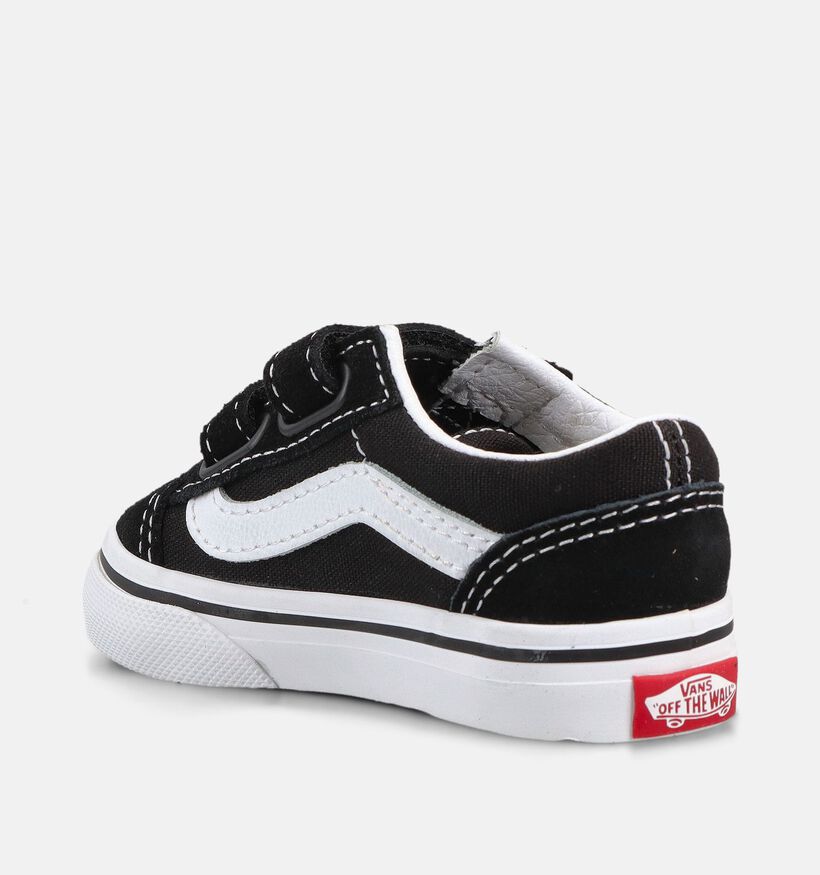 Vans Old Skool Baskets en Noir pour filles, gar&ccedil;ons (368985)