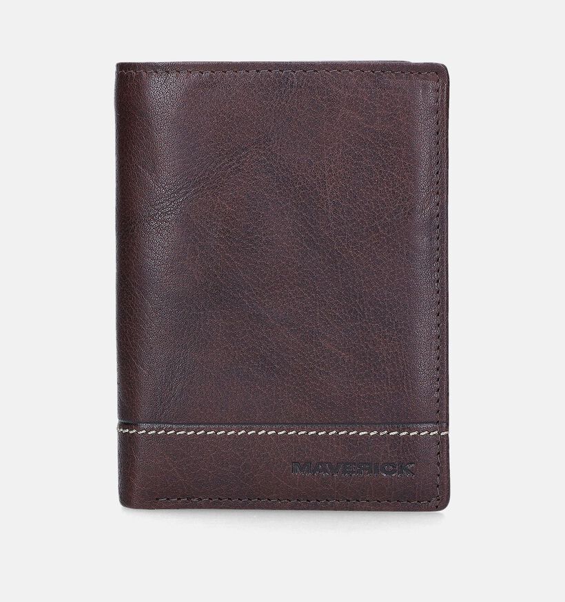 Maverick Portefeuille en Marron pour hommes (358824)