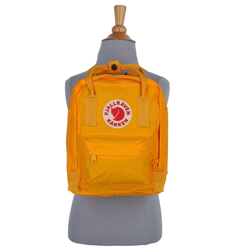 Fjällräven Kånken Mini Sac à dos en Jaune en textile (254297)