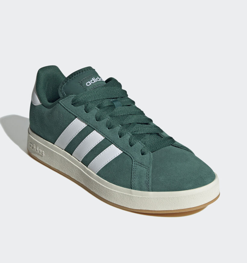 adidas Grand Court Base 00s Baskets en Vert pour femmes (349021) - pour semelles orthopédiques
