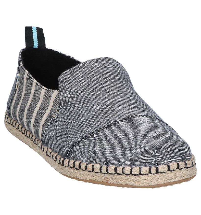 Grijze Espadrilles Toms in stof (242098)