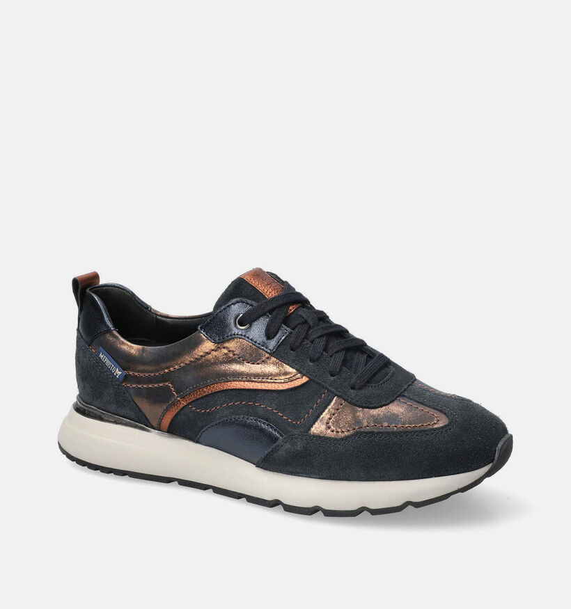 Mephisto Caryta Blauwe Sneakers voor dames (379089) - geschikt voor steunzolen