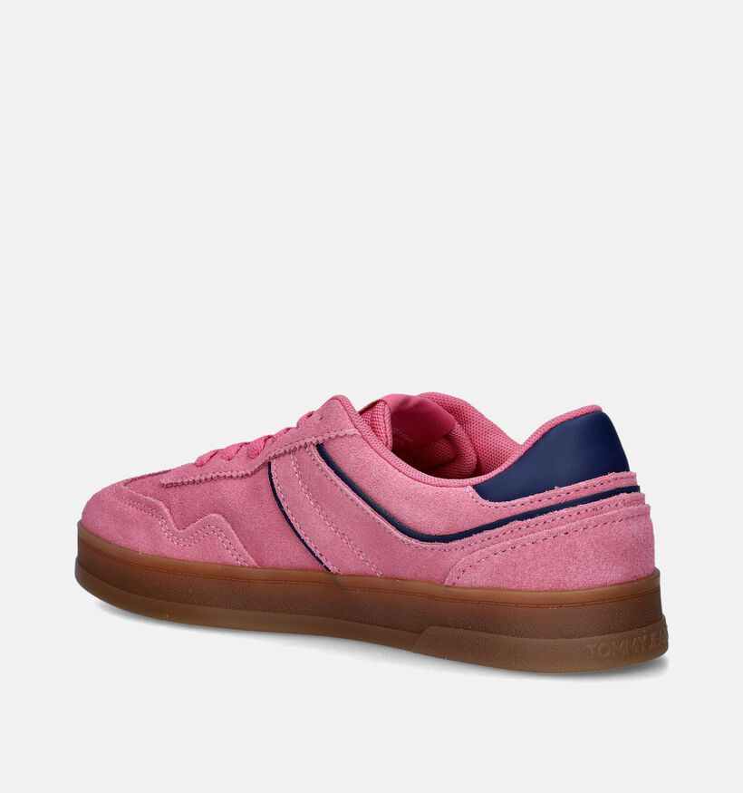 Tommy Hilfiger The Greenwich Suede Blauwe Sneakers voor dames (349707) - geschikt voor steunzolen