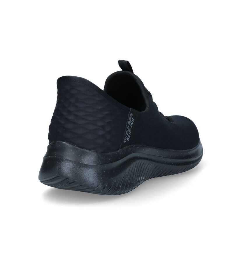 Skechers Ultra Flex 3.0 Righte Away Slip-ins en Noir pour hommes (343944) - pour semelles orthopédiques