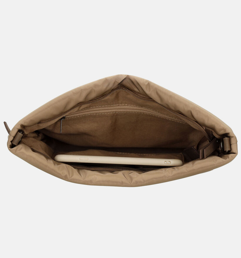 ZEBRA Elske Taupe Schoudertas voor dames (374368)