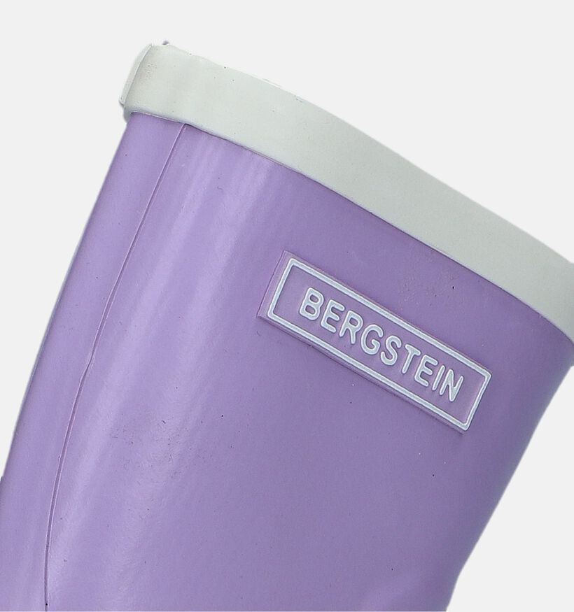 Bergstein Bottes de pluie en Violet pour filles, garçons (280578) - pour semelles orthopédiques