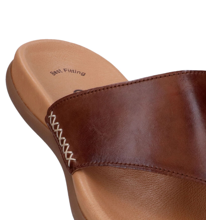 Gabor Best Fitting Cognac Teenslippers voor dames (323427)