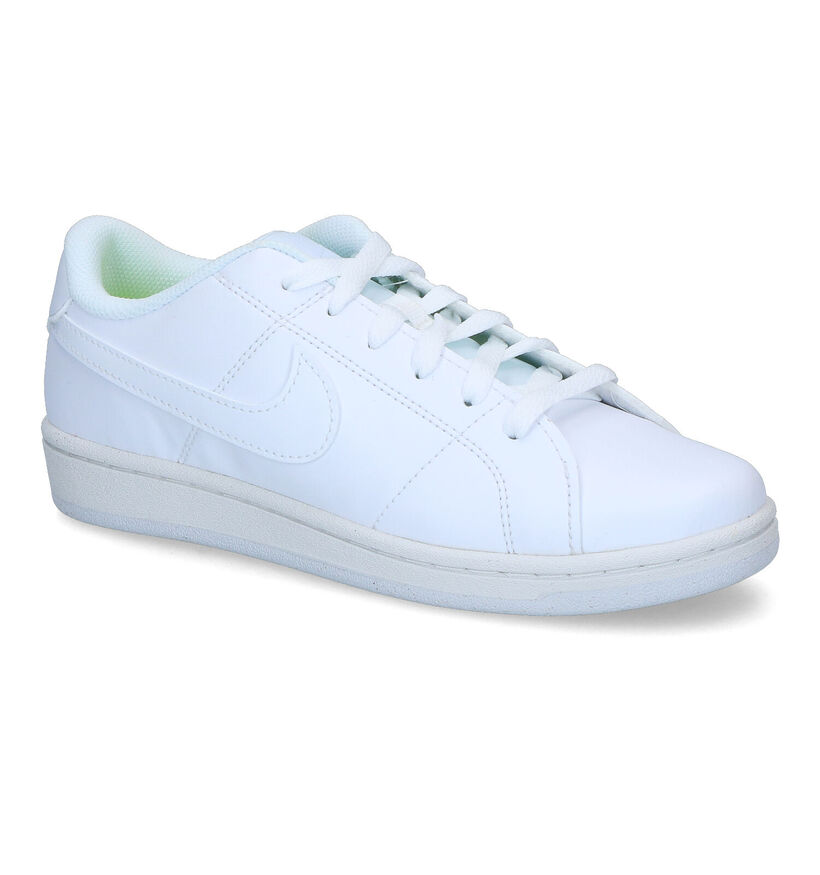 Nike Court Royale 2 Witte Sneakers in kunstleer (299454)