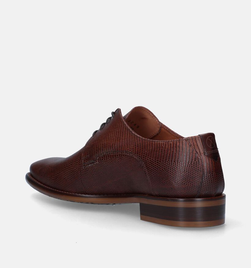 Ambiorix Jurassic Avenue Chaussures classiques en Cognac pour hommes (341183)