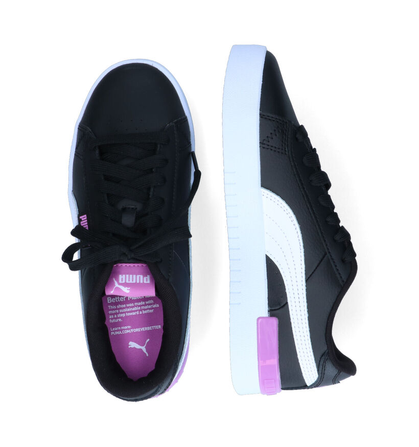 Puma Jada Jr Baskets en Noir pour filles (311284) - pour semelles orthopédiques