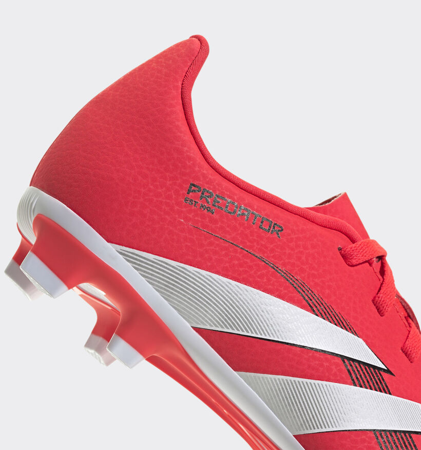 adidas Predator Club Zwarte Voetbalschoenen voor jongens, meisjes (350590) - geschikt voor steunzolen