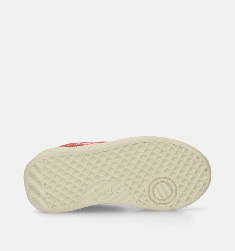 Gola Grandslam Trident Strap Witte Sneakers voor meisjes (335711) - geschikt voor steunzolen