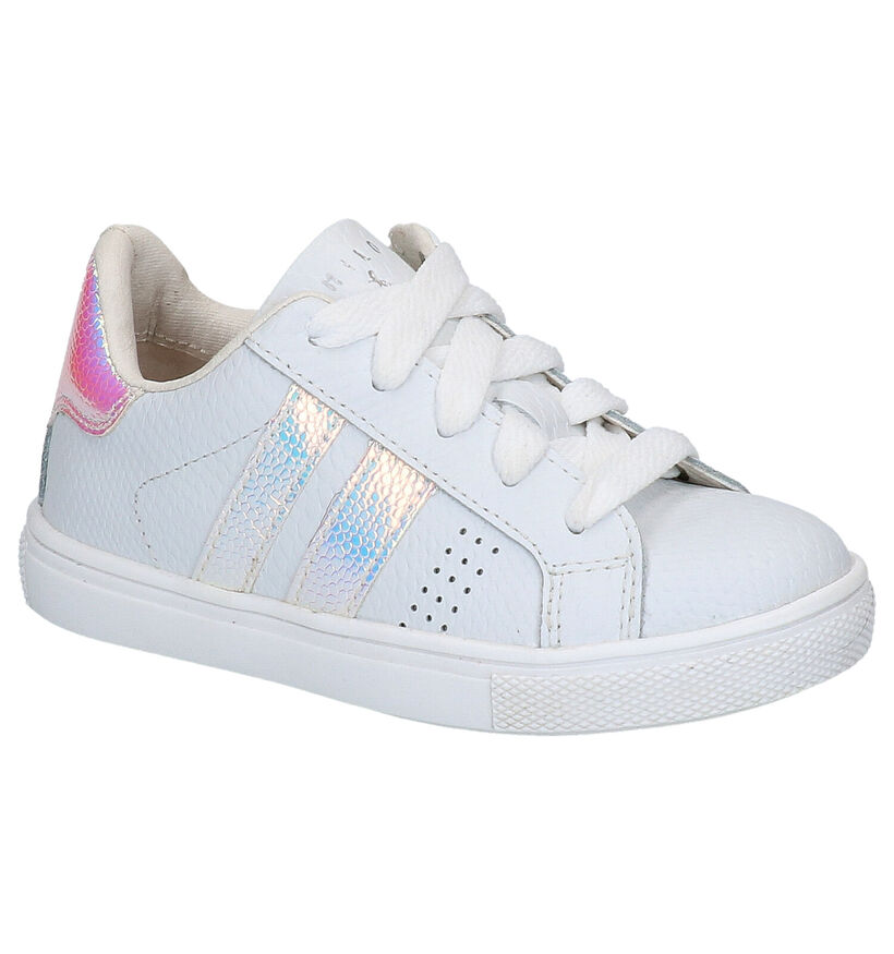 Witte Sneakers Milo & Mila in leer (271093)